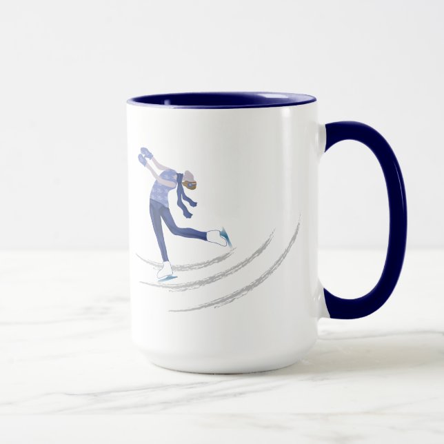 Graceful Ice Skater Tasse (Rechts)