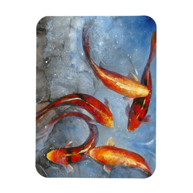 Graceful Koi I Magnet (Vertikal)