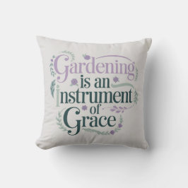 Graceful Pastel Hues Calming Garden Kissen