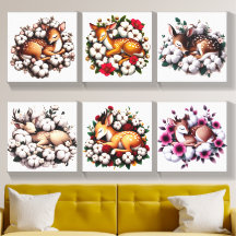 Graceful Serenity: Eine Gazelle, die sich auf dem 