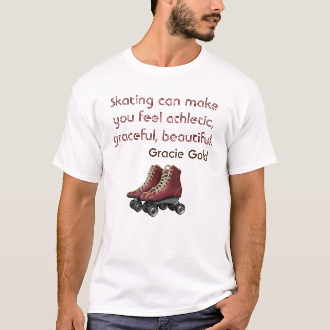 Graceful Skaten Vibes T - Shirt (Vorderseite)