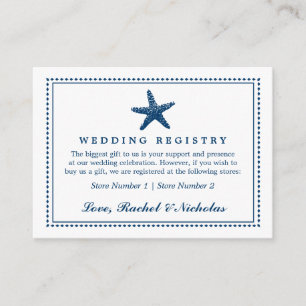 Graceful Starfish   Ehewesen Begleitkarte