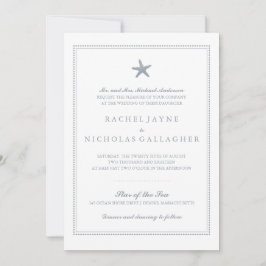 Graceful Starfish | Hochzeit Einladung