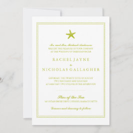 Graceful Starfish | Hochzeit Einladung