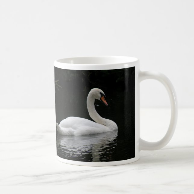 Graceful White Swan Tasse (Rechts)