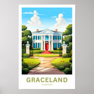 Graceland Tennessee Inseln - Printwerbung Poster