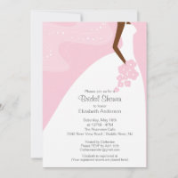 Gracful African American Bride Brautparty