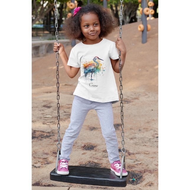 Gracful Cane: Wasserfarben Kunst, Brauch T-Shirt (Von Creator hochgeladen)