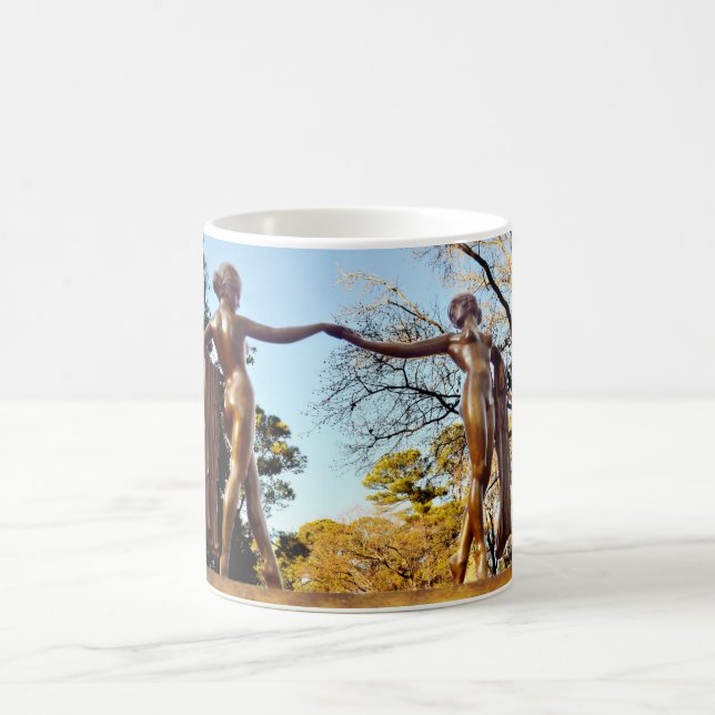 Gracful Dancers von Shirley Taylor Kaffeetasse (Mittel)