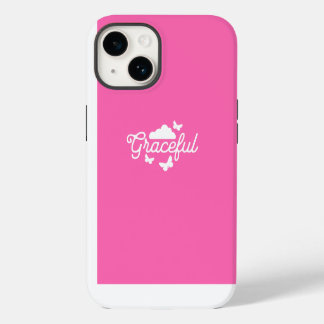 Gracful - rosa Telefonzelle iPhone 14 Hülle