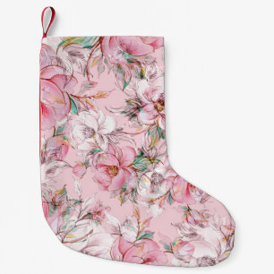 Gracful Rose: Knoten nahtlos Muster Kleiner Weihnachtsstrumpf
