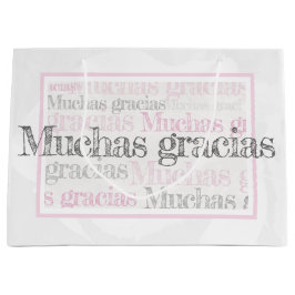 Gracias/Spanisch Dankeschön Geschenktasche Große Geschenktüte