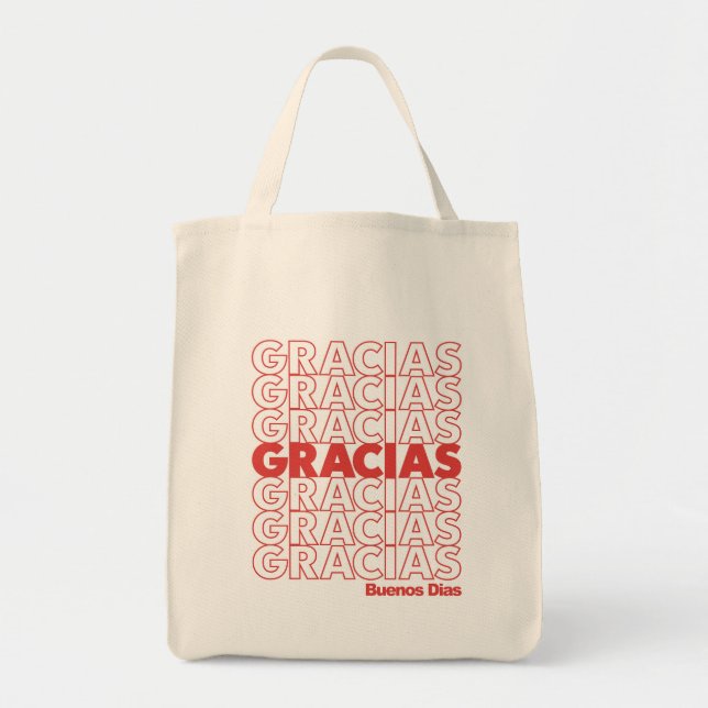 Gracias Taschen-Tasche Tragetasche (Vorne)