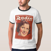 Gracie Allen Radiospiegel-Mag-Abdeckung 1936