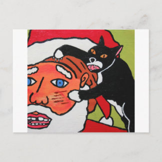 Gracie Greifer Feiertagspostkarte