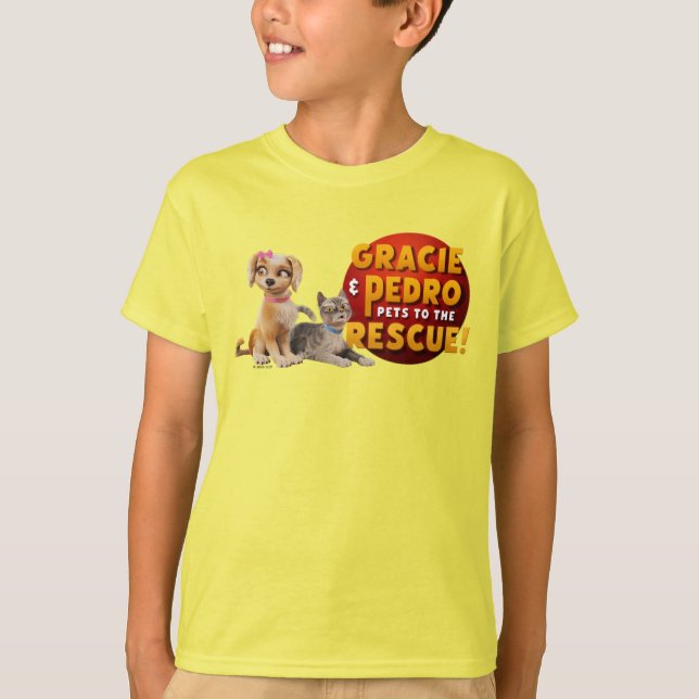 Gracie & Pedro Dynamic Duo T-Shirt (Vorderseite)