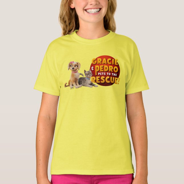 Gracie & Pedro Dynamic Duo T-Shirt (Vorderseite)