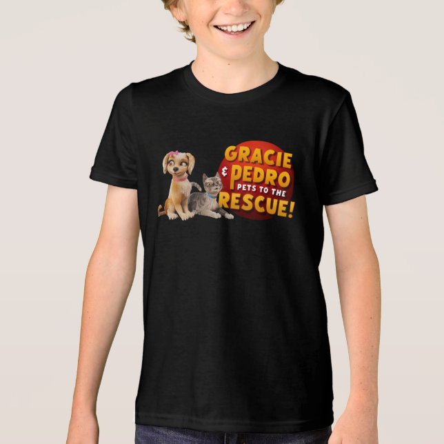 Gracie & Pedro Dynamic Duo Tri-Blend Shirt (Vorderseite)