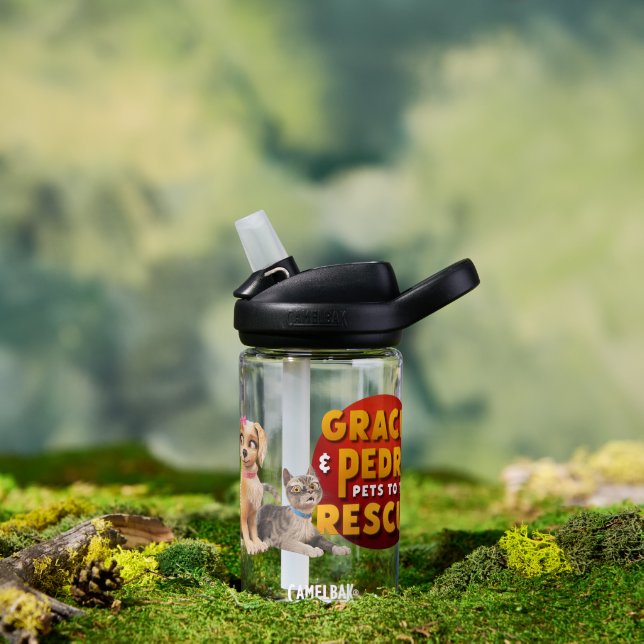 Gracie & Pedro Dynamic Duo Trinkflasche (Außenbereich)