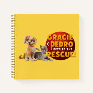 Gracie & Pedro Dynamisches Duo Notizbuch