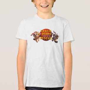 Gracie & Pedro Erlebnisziele Tri-Blend Shirt