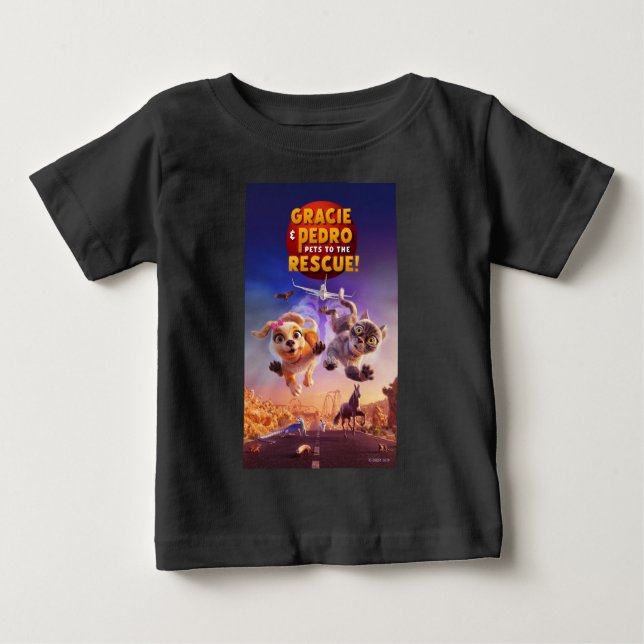 Gracie & Pedro: Haustiere zur Rettung! Baby T-shirt (Vorderseite)