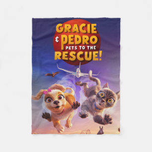 Gracie & Pedro: Haustiere zur Rettung! Fleecedecke