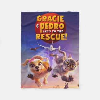 Gracie & Pedro: Haustiere zur Rettung! Fleecedecke