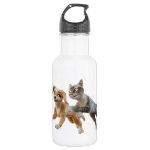 Gracie & Pedro Unleashed Edelstahlflasche