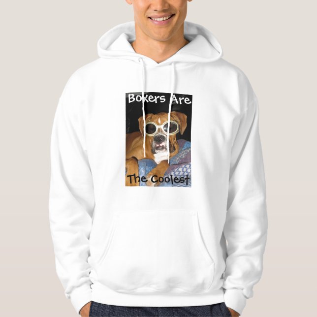 GracieDoggles 006, Boxer sind, das coolste Hoodie (Vorderseite)
