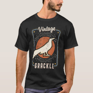 Grackle Vintage Retro Klassische Tierliebe 1 T-Shirt