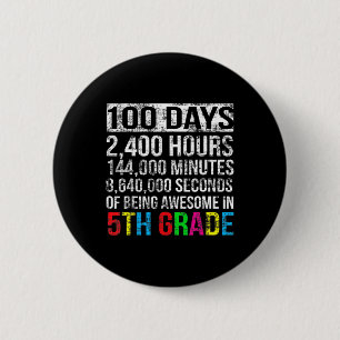 Grad 100 Tag Countdown 100 Tage Schulgeschenke t Button
