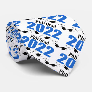 Grad 2022 Karten und Diplome (blau) Krawatte