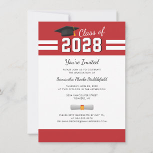 Grad 2024 Custom Einladung