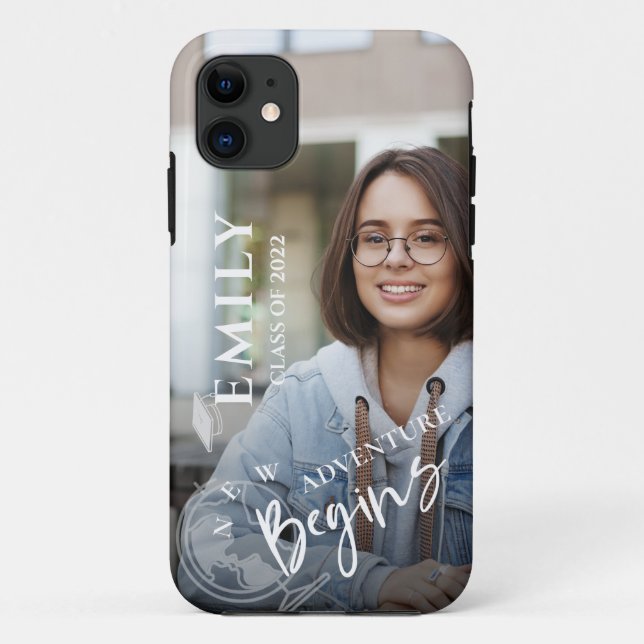Grad 2024 New Adventure Begins Foto Case-Mate iPhone Hülle (Rückseite)