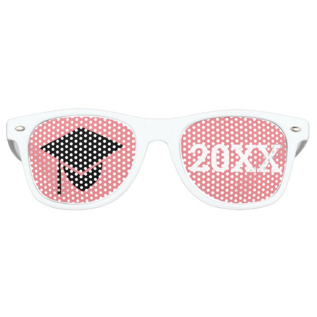 GRAD 20XX Rosa Sonnenbrille / Fun Party Sonnenbril (Vorderseite)
