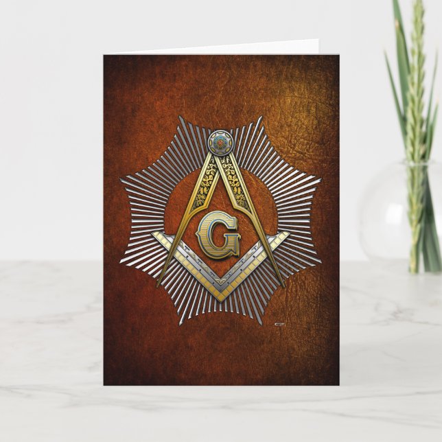 Grad 3: Master Mason Karte (Vorderseite)