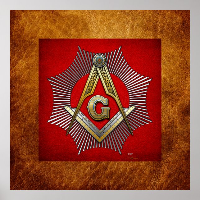 Grad 3: Master Mason Poster (Vorne)