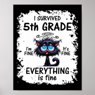 Grad 5 2025 I überlebt 5. Poster