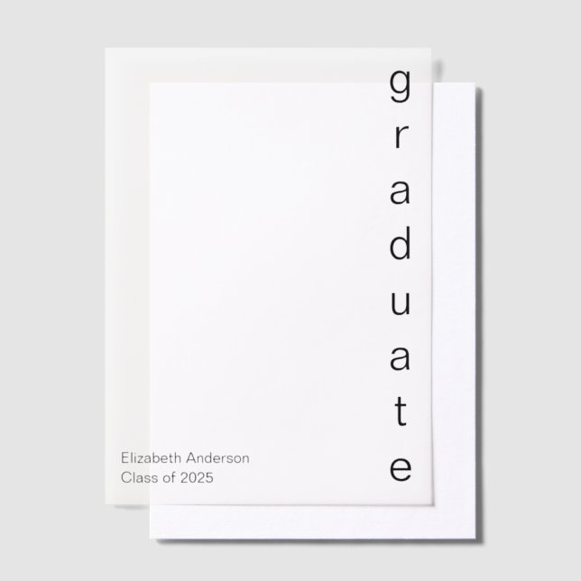 Grad-Abschluss-Klasse 2025 (Versetzt)