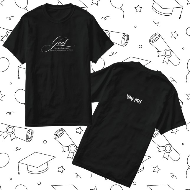 Grad Abschluss T-Shirt (Von Creator hochgeladen)