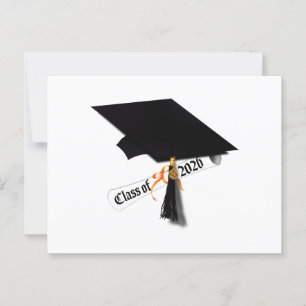 Grad Cap-Klasse 2026 Abschluss Postkarte