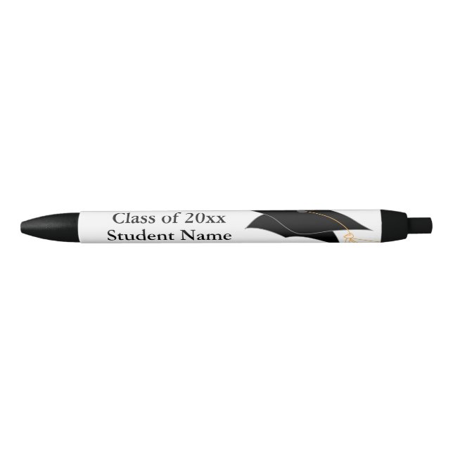 Grad Cap und Tassel Abschluss Kugelschreiber (Vorderseite)