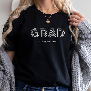 Grad   Cooler Disco-Stiltext für den Absolventen T-Shirt