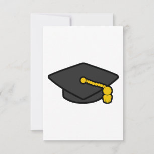 Grad Crap RSVP Karte