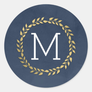 Grad-FARBkleber-Abschluss Runder Aufkleber