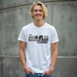 GRAD Fett Type Graduate Four Fotos Individuelle Na Tri-Blend Shirt<br><div class="desc">Perfektes Geschenk für den Absolvent. In diesem T - Shirt wird "GRAD" in großen,  fett gedruckten Buchstaben mit einem Foto in jedem Buchstaben angezeigt. Jeder Buchstabe hat einen lustigen Farbschatten und ist personalisiert mit dem Namen und dem Abschluss Jahr. Design von Moodthology Papery.</div>