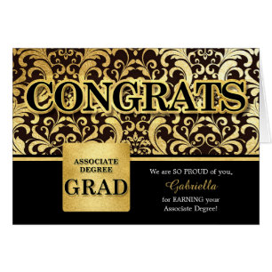 Grad Grad in Imitaten Gold Foil