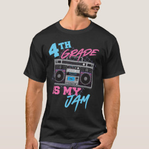 Grad ist mein Marmelade - Vintager 80er Boombox Le T-Shirt