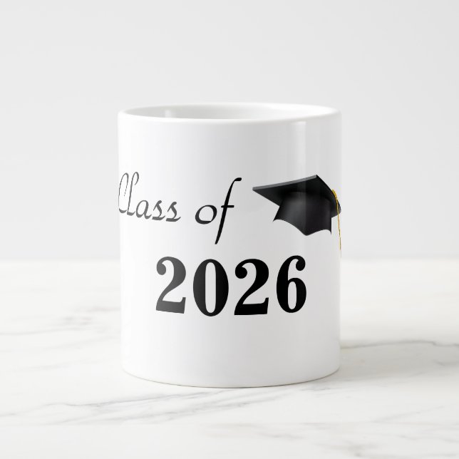 Grad Jumbo Mug Jumbo-Tasse (Vorderseite)